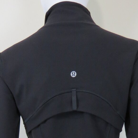 Lululemon Define Jacket SIZE 6 Black *Water Color FL* Monogram - Picture 8 of 16